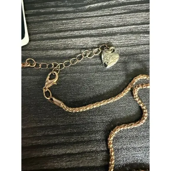 Betsey Johnson Vibrant Enamel Multicolor Dachshund Extra Long Necklace - Picture 4 of 5